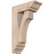 Ekena Millwork Westlake Traditional Smooth Bracket w/ Offset Brace, Douglas Fir, 5 1/2"W x 14"D x 22"H BKT0604X14X22WTL01SDF - alternate 1